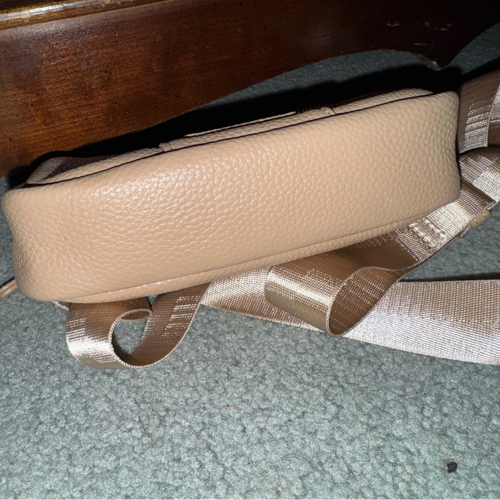 Pom Pom London Leather Barnes Belt Bag Sandstone - Picture 6 of 6